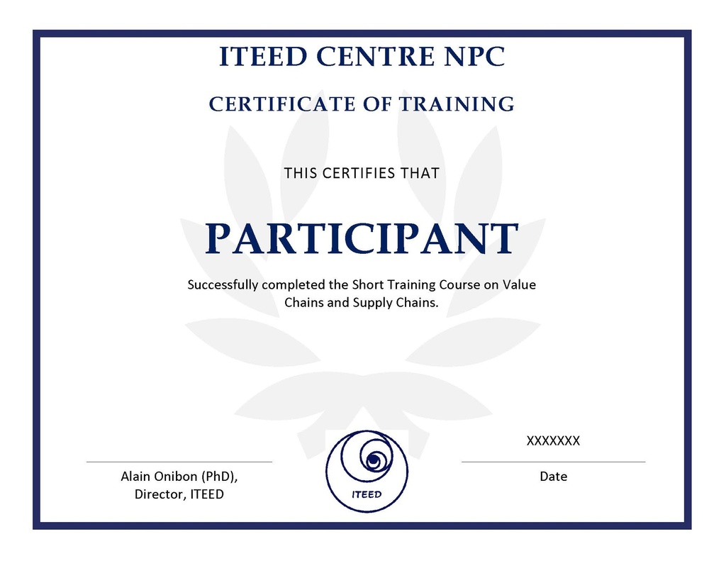 Event Ticket [Value Chains and Supply Chains]